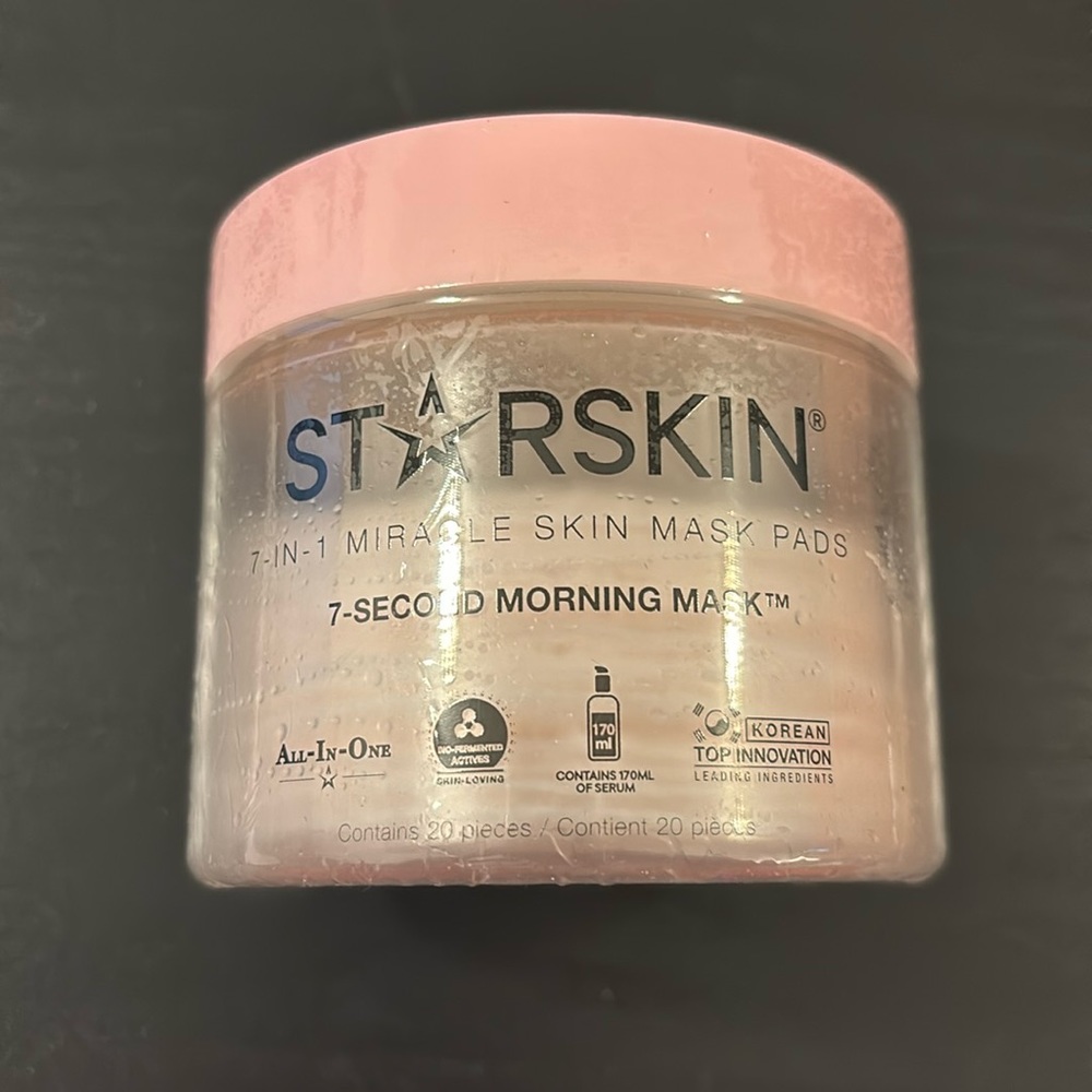 Star skin 7 in 1 miracle skin mask pads